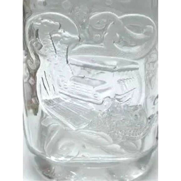 DISNEY MICKEY MOUSE Safari Millennium Celebration Glass Tumbler 14 oz - Picture 5 of 8